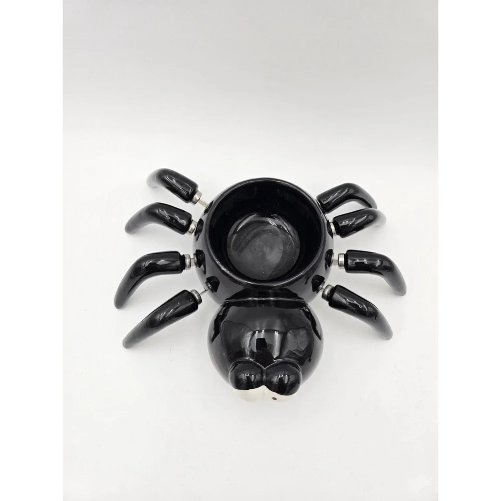 Halloween Spider Bowl With Cheese Spreader Legs Ganz Table Party Decor